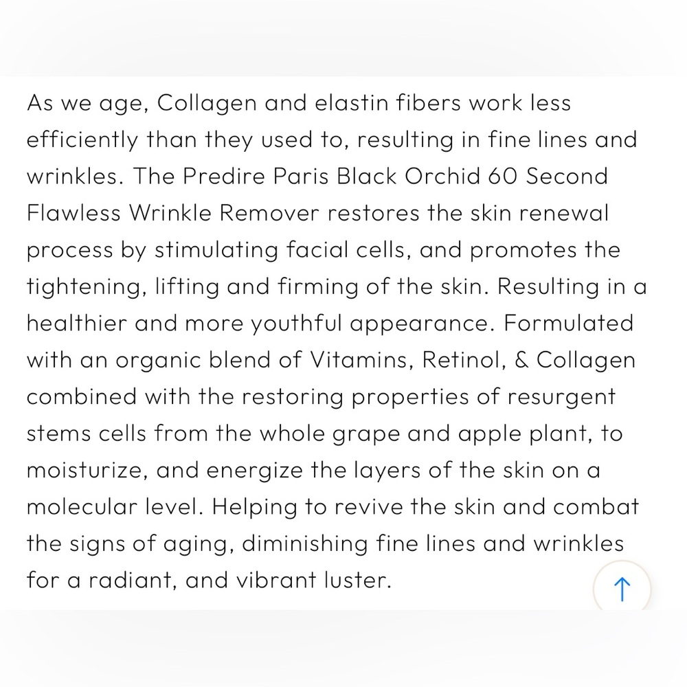 Black Orchid Age-Defying Lifting Concentrate - Picture 4 of 4